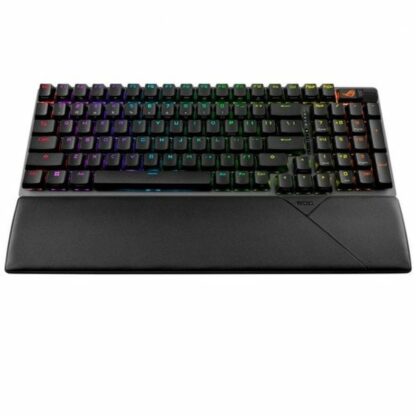 Πληκτρολόγιο Παιχνιδιού Asus ROG Strix Scope II 96 Ισπανικό Qwerty Μαύρο