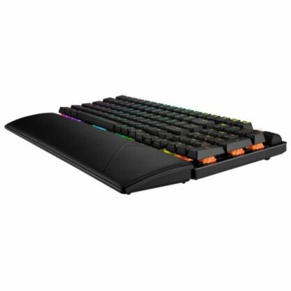 Πληκτρολόγιο Παιχνιδιού Asus ROG Strix Scope II 96 Ισπανικό Qwerty Μαύρο