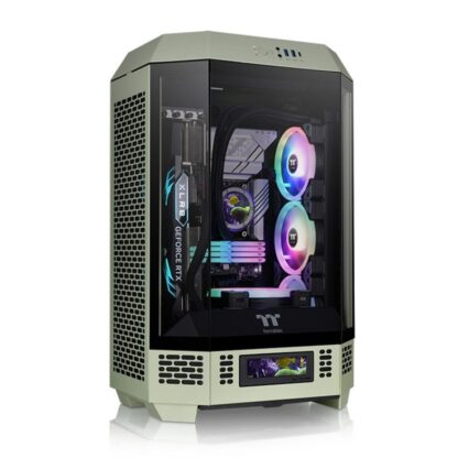 Κουτί Μέσος Πύργος ATX THERMALTAKE Πράσινο