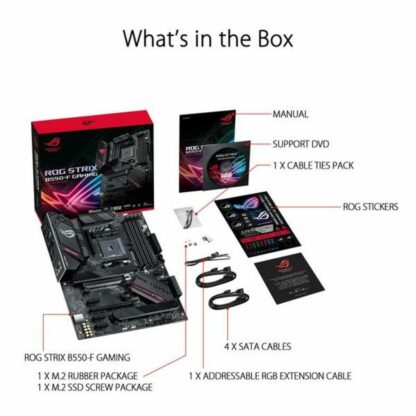 Μητρική Κάρτα Gaming Asus ROG STRIX B550-F GAMING AMD B550 AMD AM4