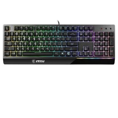 Πληκτρολόγιο MSI Vigor GK30 Μαύρο AZERTY