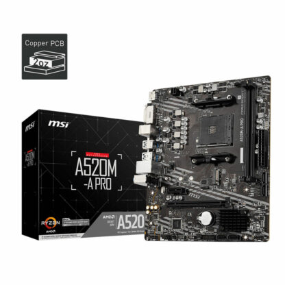 Μητρική Κάρτα MSI 7C96-001R AMD A520 AMD AM4