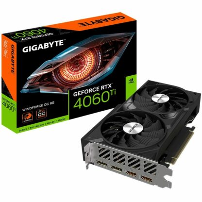 Κάρτα Γραφικών Gigabyte GeForce RTX 4060 Ti WINDFORCE OC Geforce RTX 4060 Ti 8 GB GDDR6