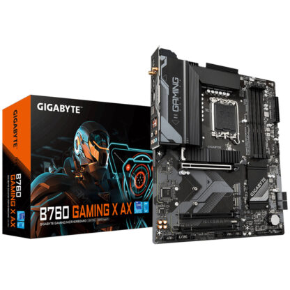 Μητρική Κάρτα Gigabyte B760 GAMING X AX 256 MB Intel LGA 1700