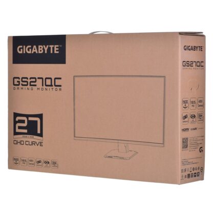 Οθόνη Gaming Gigabyte 27" 165 Hz Quad HD LED Καμπύλη