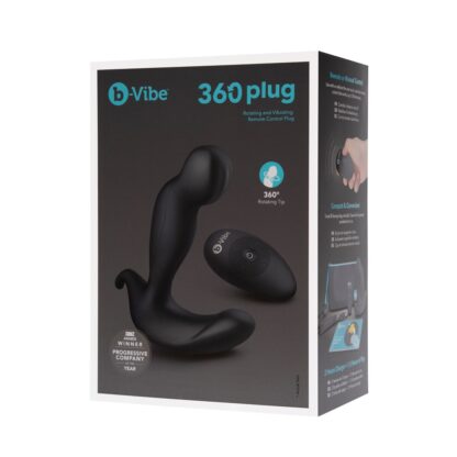 Πρωκτικό Plug B-Vibe 360 Μαύρο