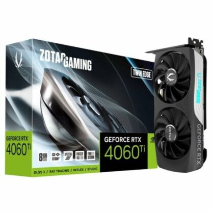 Κάρτα Γραφικών Zotac RTX 4060TI TWIN EDGE 8GB ZT-D40610E-10M Geforce RTX 4060 Ti 8 GB GDDR6 GDDR6X