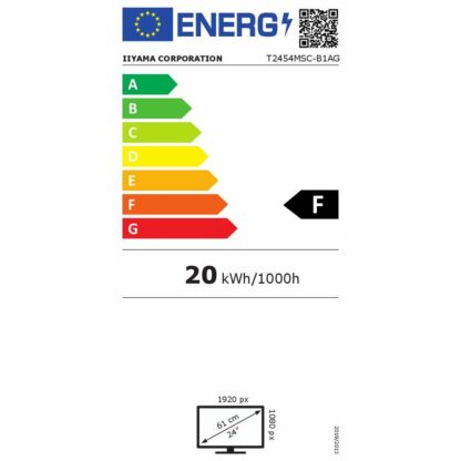 Οθόνη Iiyama T2454MSC-B1AG 24" LED IPS