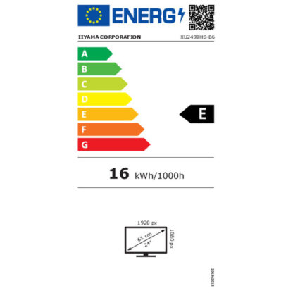 Οθόνη Iiyama XU2493HS-B6 23,8" Full HD 100 Hz