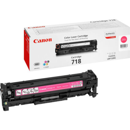 Γνήσιο Toner Canon CRG-718 M Mατζέντα