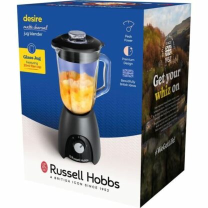 Μπλέντερ Κύπελλο Russell Hobbs Desire Matte Charcoal Μαύρο 650 W