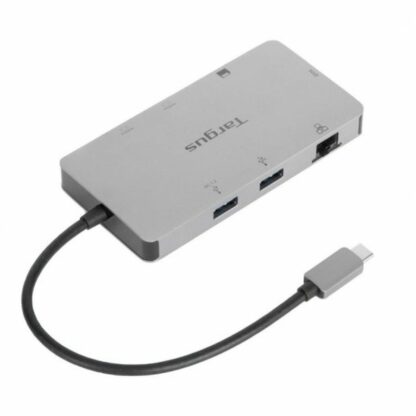 USB Hub Targus DOCK423EU Λευκό Γκρι Ασημί 100 W