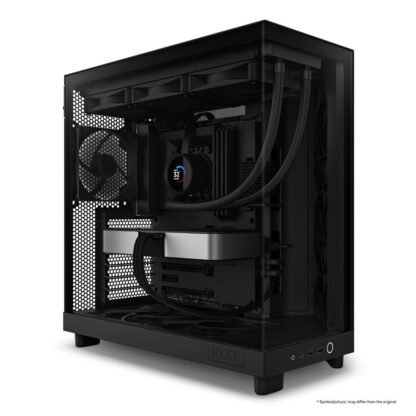 Κουτί Μέσος Πύργος ATX NZXT H6 Air Flow Μαύρο