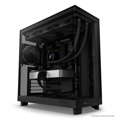 Κουτί Μέσος Πύργος ATX NZXT H6 Air Flow Μαύρο