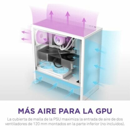 Κουτί Μέσος Πύργος ATX NZXT Λευκό