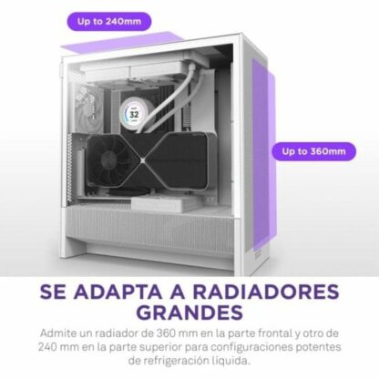 Κουτί Μέσος Πύργος ATX NZXT Λευκό