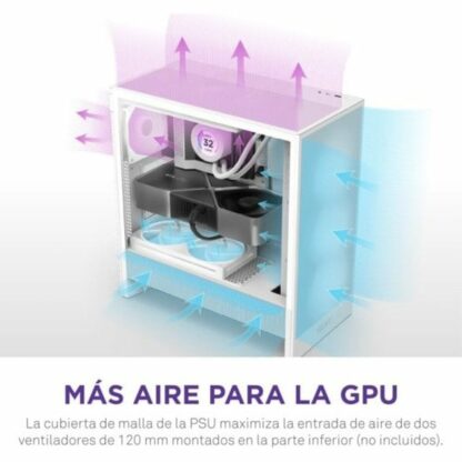 Κουτί Μέσος Πύργος ATX NZXT Λευκό