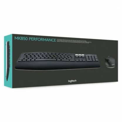 Πληκτρολόγιο Logitech 920-008226 Μαύρο Ισπανικό Qwerty