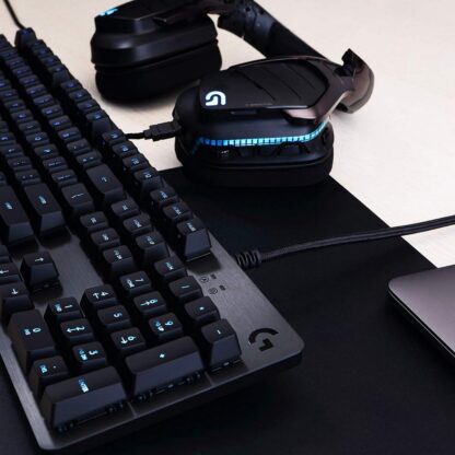 Πληκτρολόγιο Logitech Lightsync G512 Gaming Μαύρο Φωτισμός RGB AZERTY