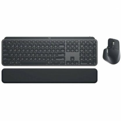 Πληκτρολόγιο Logitech MX Keys S Combo Ισπανικό Qwerty Μαύρο Γκρι Γραφίτης