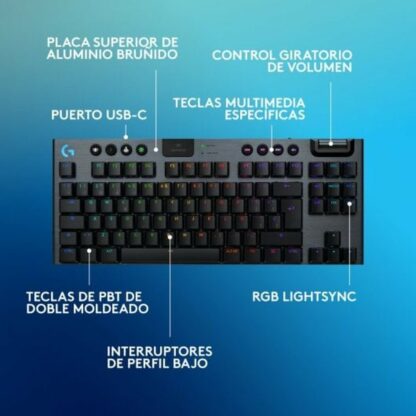 Πληκτρολόγιο και Ποντίκι Logitech 920-012723 Μαύρο