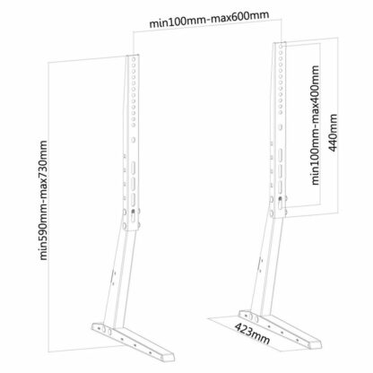 Βάση Τηλεόρασης Neomounts FPMA-D1240BLACK 37" 35 kg