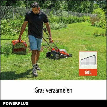 Χλοοκοπτικό με Μπαταρία Powerplus Powdpglws2 40 V Ø 42 cm