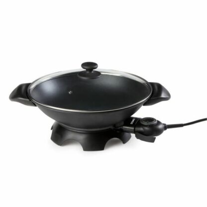 Τηγάνι Wok DOMO DO-8708W 2000 W 5 L Μαύρο