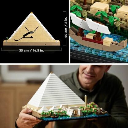 Playset   Lego 21058 Architecture The Great Pyramid of Giza         1476 Τεμάχια