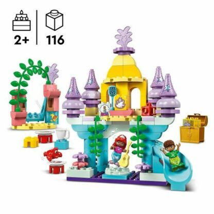 Παιχνίδι Kατασκευή Lego Disney 10435 Ariel's Magical Underwater Palace Πολύχρωμο 116 Τεμάχια