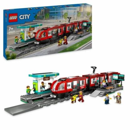 Παιχνίδι Kατασκευή Lego 60423 Downtown Tram and Station Πολύχρωμο