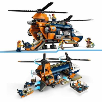 Παιχνίδι Kατασκευή Lego 60437 Jungle Explorer Helicopter Base Camp Πολύχρωμο