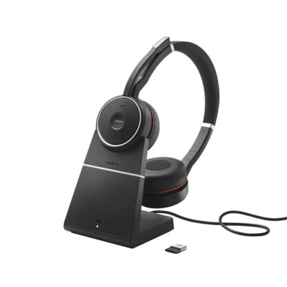 Ακουστικά με Μικρόφωνο Jabra Evolve 75 Μαύρο