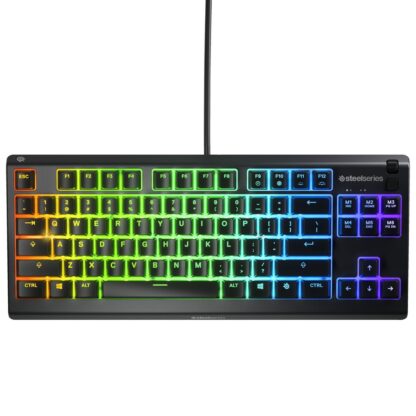 Πληκτρολόγιο SteelSeries Apex 3 Gaming Μαύρο Ενσύρματο γαλλικά AZERTY AZERTY