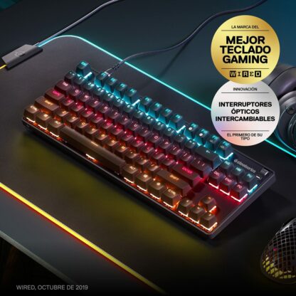 Πληκτρολόγιο Παιχνιδιού SteelSeries Apex 9 TKL AZERTY