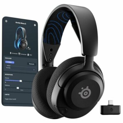 Ακουστικά με Μικρόφωνο SteelSeries Μαύρο