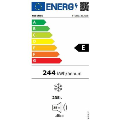 Ψύκτης Hisense FT3B213SAWE Λευκό 235 L