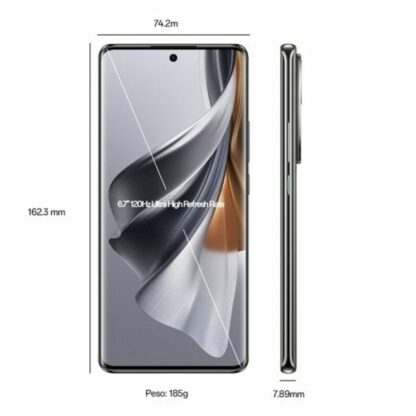 Smartphone Oppo Reno10 Pro 5G 6,7" Snapdragon 778G 12 GB RAM 256 GB Μαύρο Ασημί