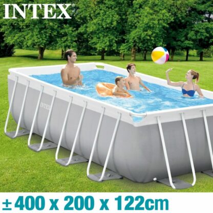 Πισίνα Αποσπώμενο Intex 8.418 l Ορθογώνιο 400 x 200 x 122 cm