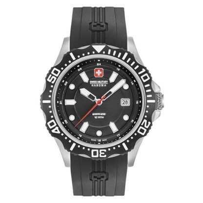 Ανδρικά Ρολόγια Swiss Military Hanowa SM06-4306.04.007 Μαύρο (Ø 40 mm)