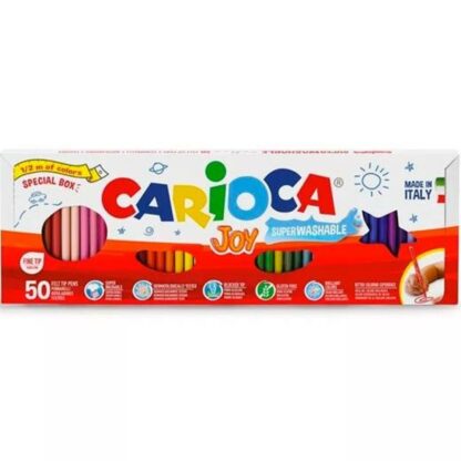 Σετ Μαρκαδόροι Carioca Joy Πολύχρωμο (12 Μονάδες)