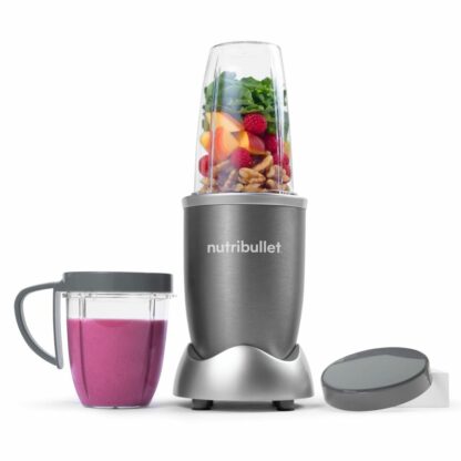 Μπλέντερ Κύπελλο Nutribullet 600 W Ανοξείδωτο ατσάλι Γκρι