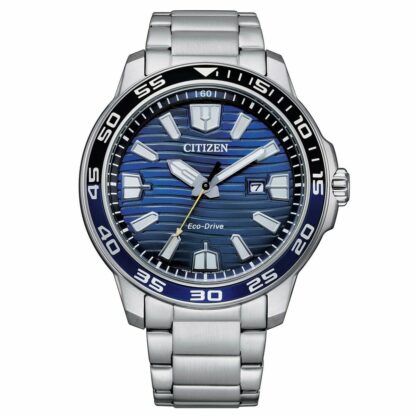 Ανδρικά Ρολόγια Citizen AW1525-81L Ασημί Μπλε