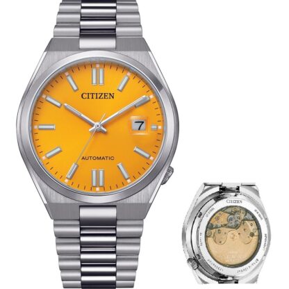 Ανδρικά Ρολόγια Citizen NJ0150-81Z Πορτοκαλί Ασημί (Ø 40 mm)