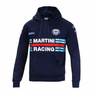 Ανδρικό  Φούτερ χωρίς Κουκούλα Sparco MARTINI RACING Μέγεθος L Ναυτικό Μπλε