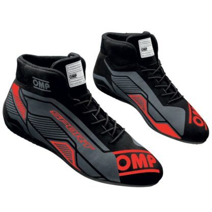 Μπότες Racing OMP SPORT Μαύρο/Κόκκινο 42