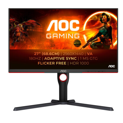 Οθόνη Gaming AOC Q27G3XMN/BK 27" 2K 180 Hz