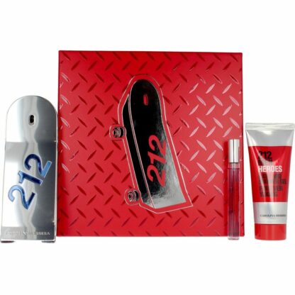 Σετ Ανδρικό Άρωμα Carolina Herrera 212 Men Heroes 3 Τεμάχια