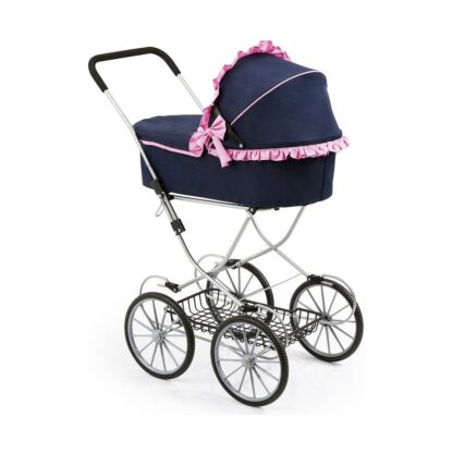 Καλάθι για Κούκλες Reig Dolls Pram Ναυτικό Μπλε 64 cm