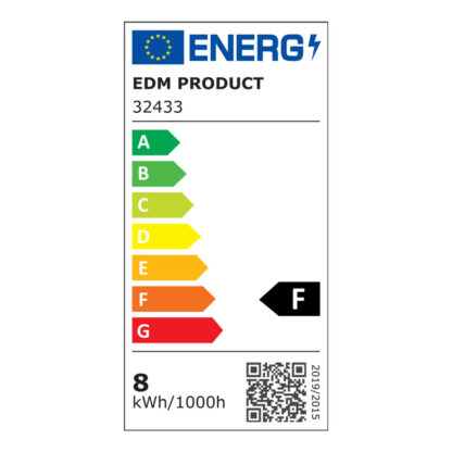 Φωτιστικό Τοίχου EDM 32433 F 8 W 800 lm 40 x 12,8 x 5,1 cm LED